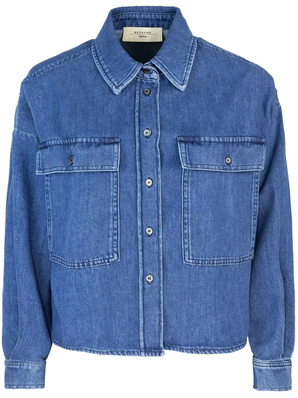 Weekend Max Mara Denim blouse Blauw
