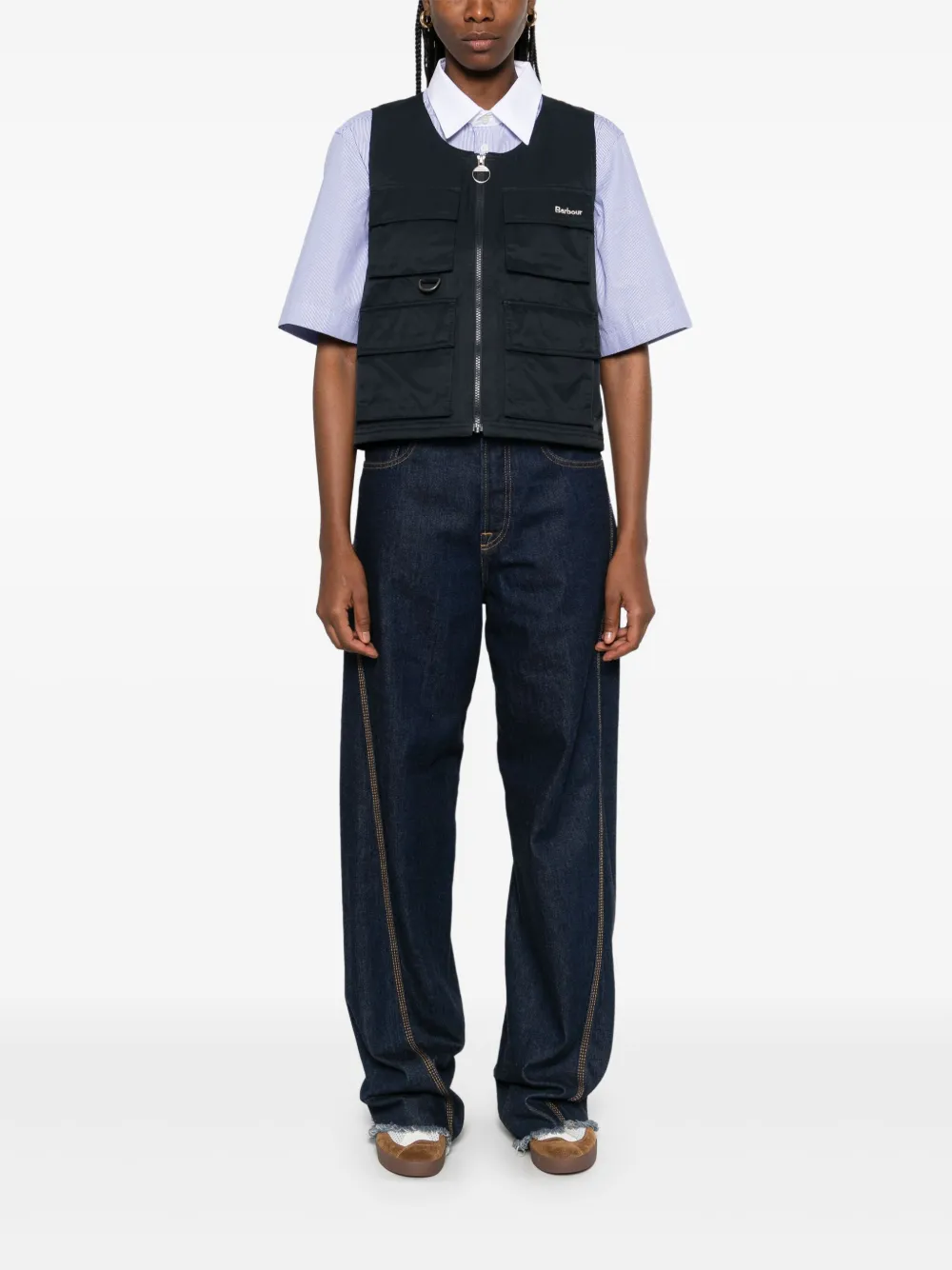 Barbour Erica bodywarmer Blauw