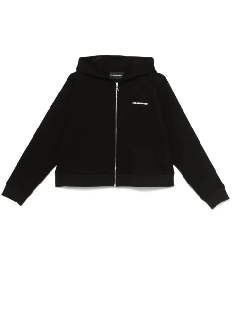 Karl Lagerfeld hoodie con logo estampado