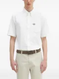 Fred Perry embroidered-logo shirt - White