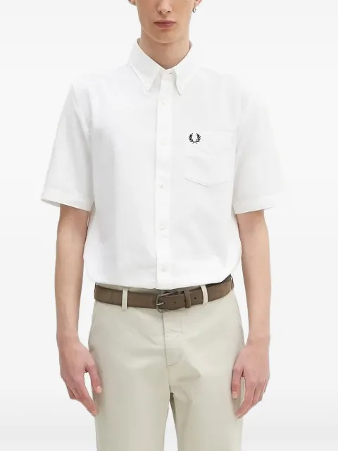 Fred Perry embroidered-logo shirt