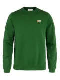 Fjällräven logo-patch crew-neck sweatshirt - Green