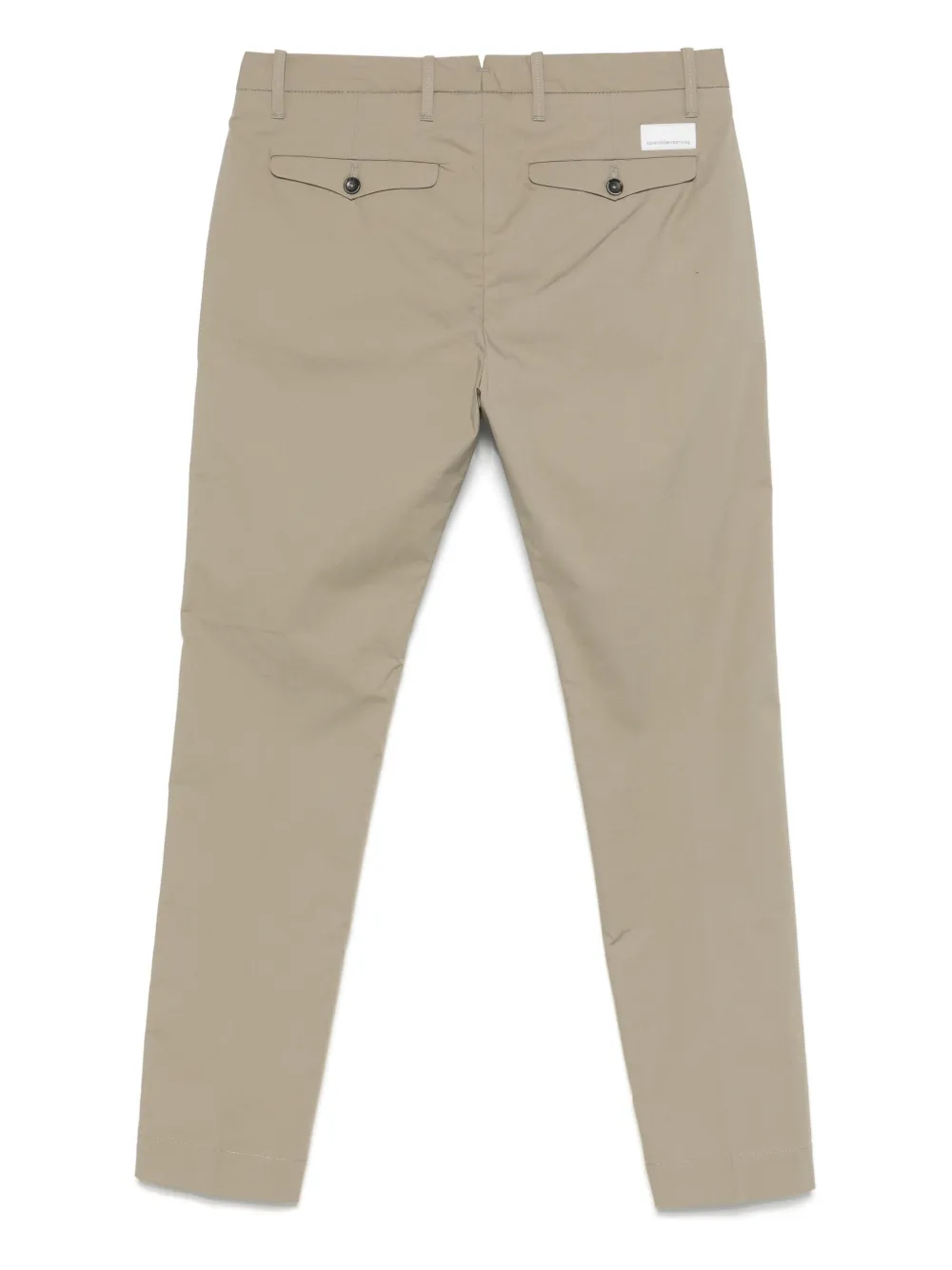 Nine In The Morning straight-leg chino trousers - Groen