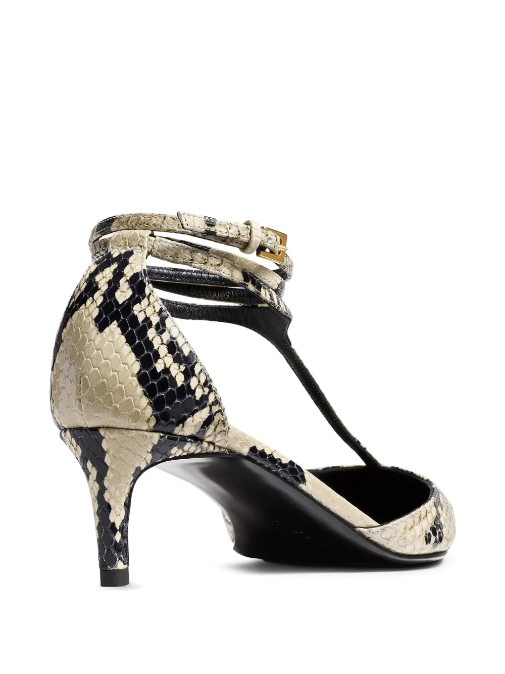 KHAITE Mia Heeled Pumps in Neutrals, view 3