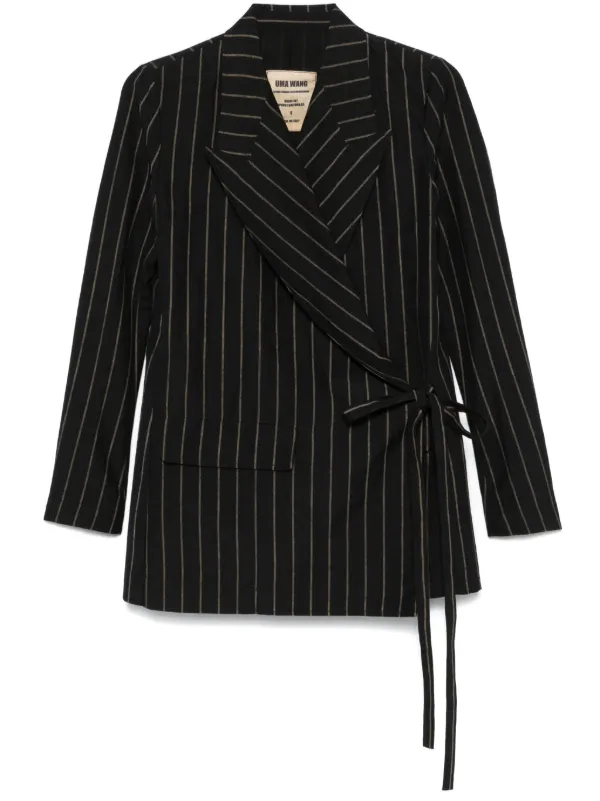 アウターその他 UMA WANG Woman Blazer Black UP6017 UW924 28866987_58097910_600.jpg
