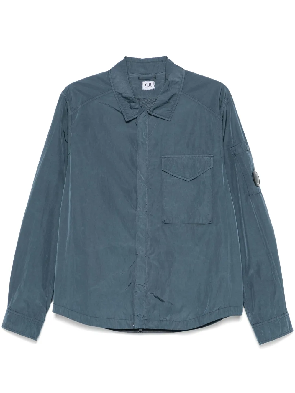 C.P. Company Hemdjacke mit Linsen-Detail | Blau | Image 1