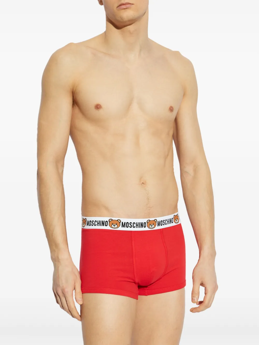 Moschino cotton boxers (pack of two) - Rood