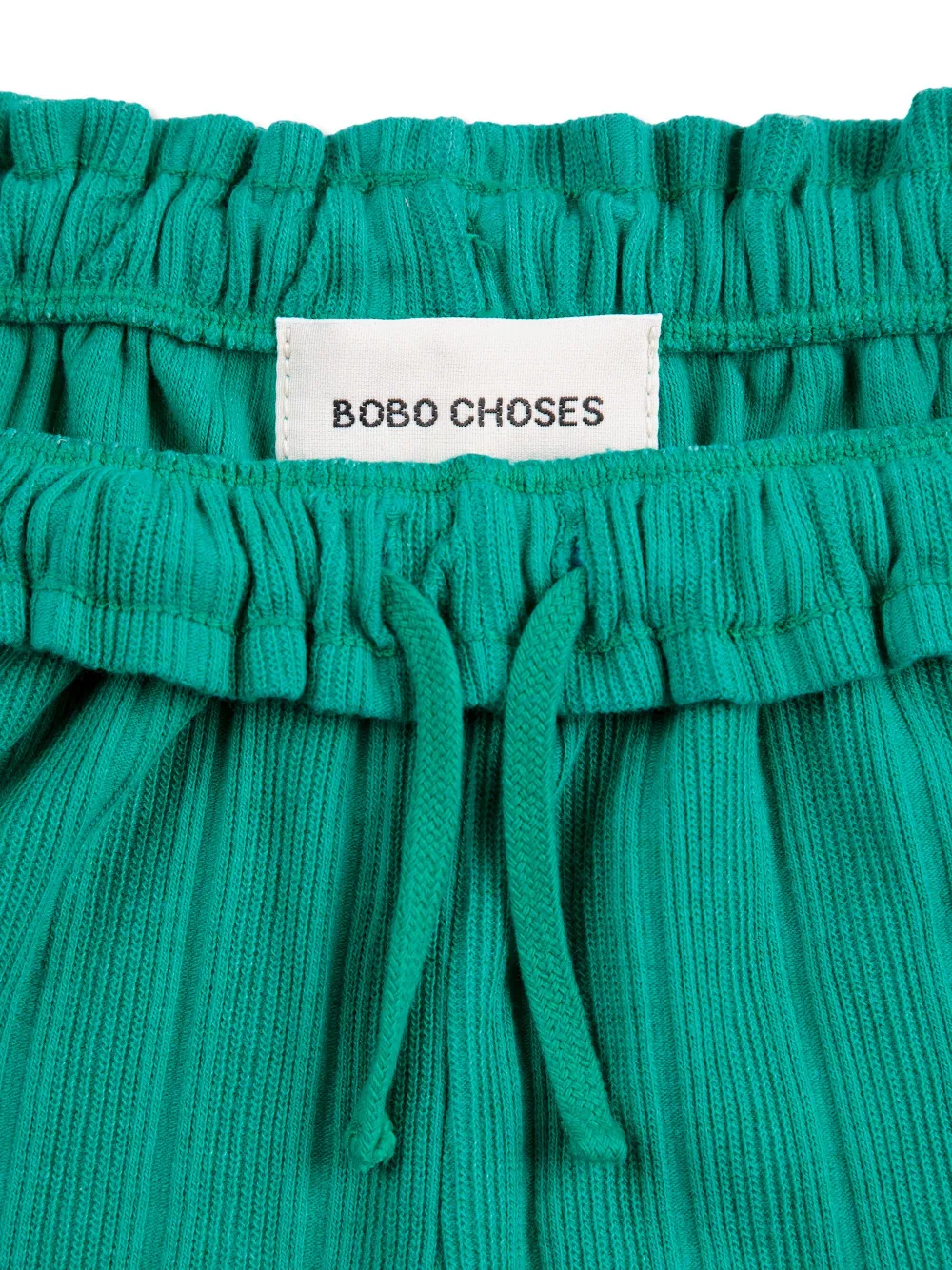 Bobo Choses Shorts met geborduurd logo Groen