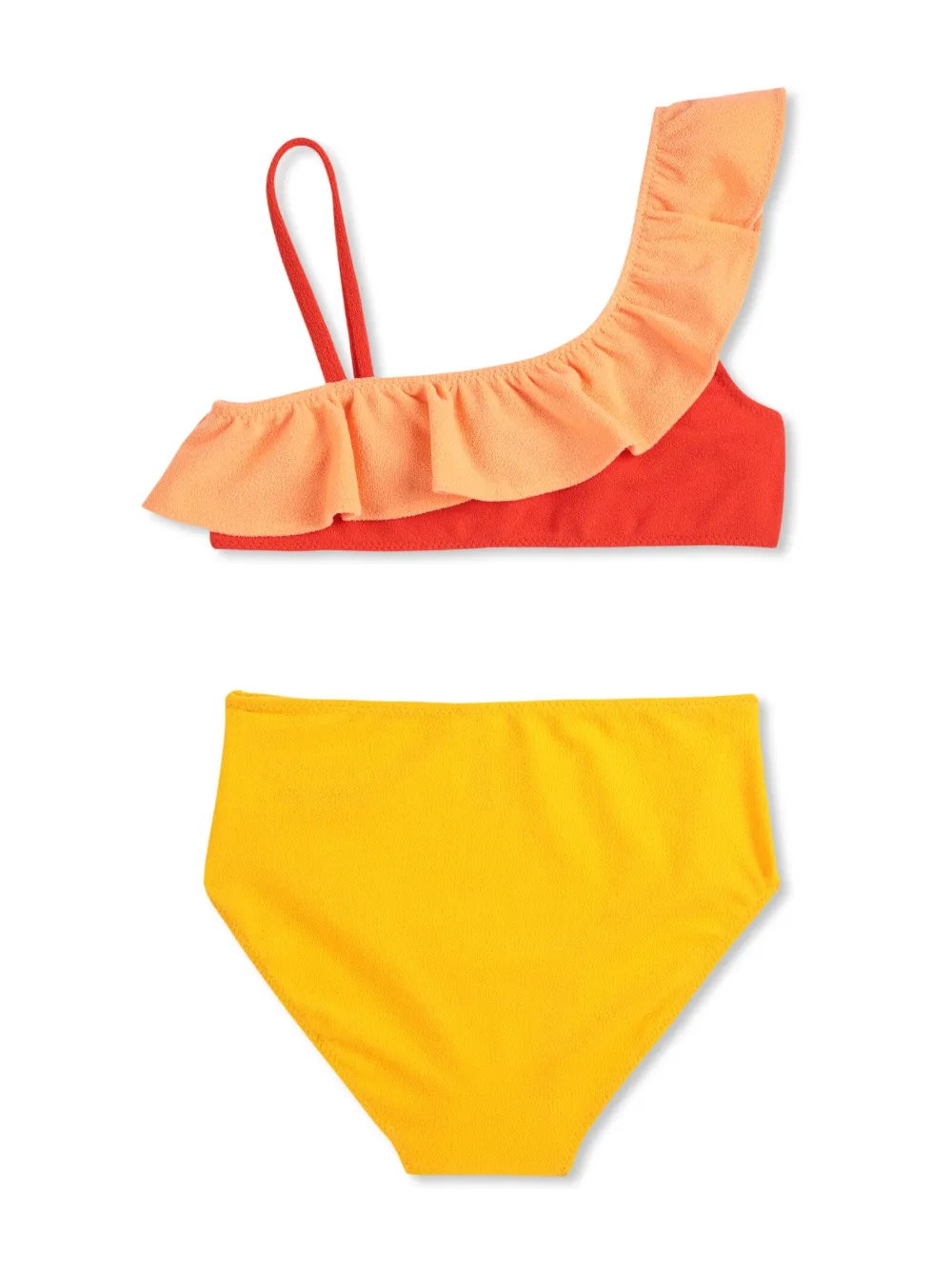 Bobo Choses asymmetrical swimsuit - Geel