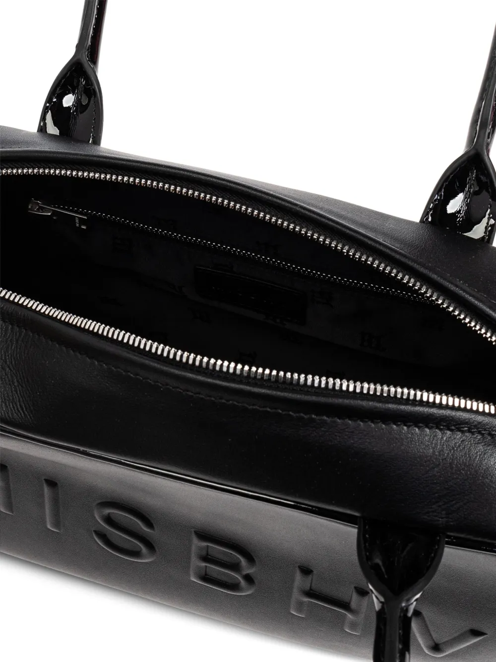 MISBHV Shopper met logo-reliëf Zwart