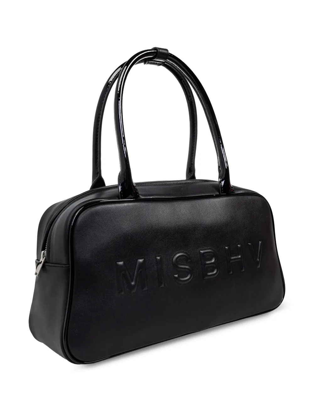MISBHV Shopper met logo-reliëf Zwart