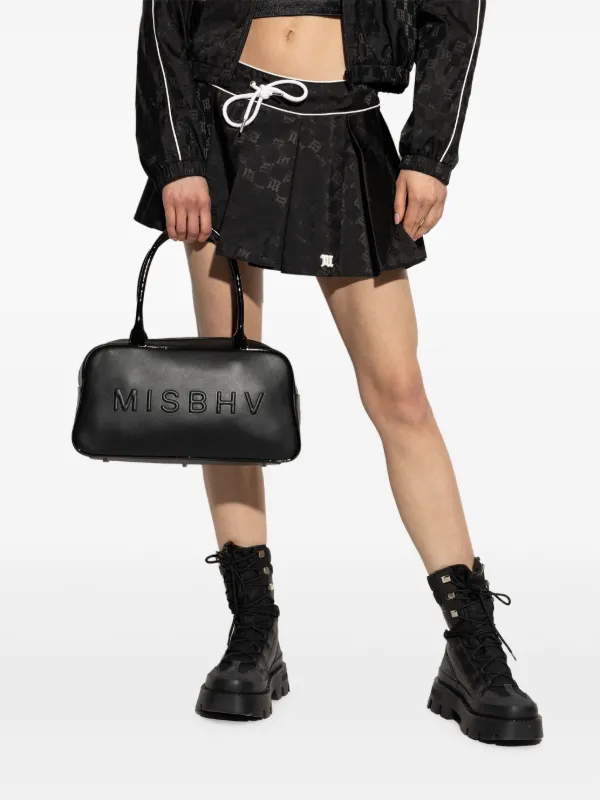 MISBHV ロゴエンボス ハンドバッグ | ブラック | FARFETCH JP