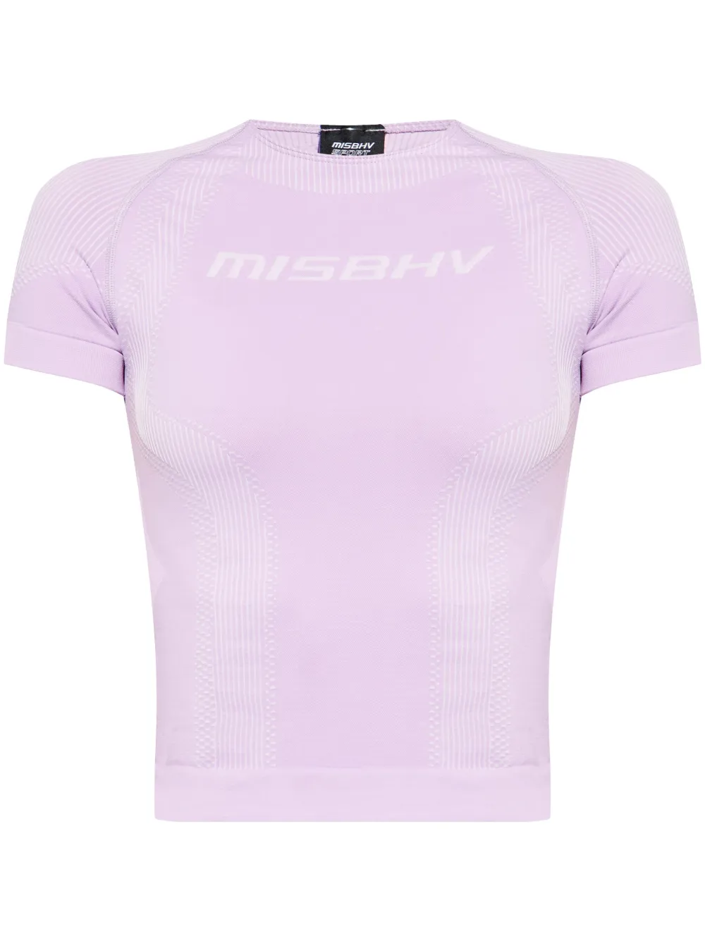 MISBHV T-shirt met logoprint Paars