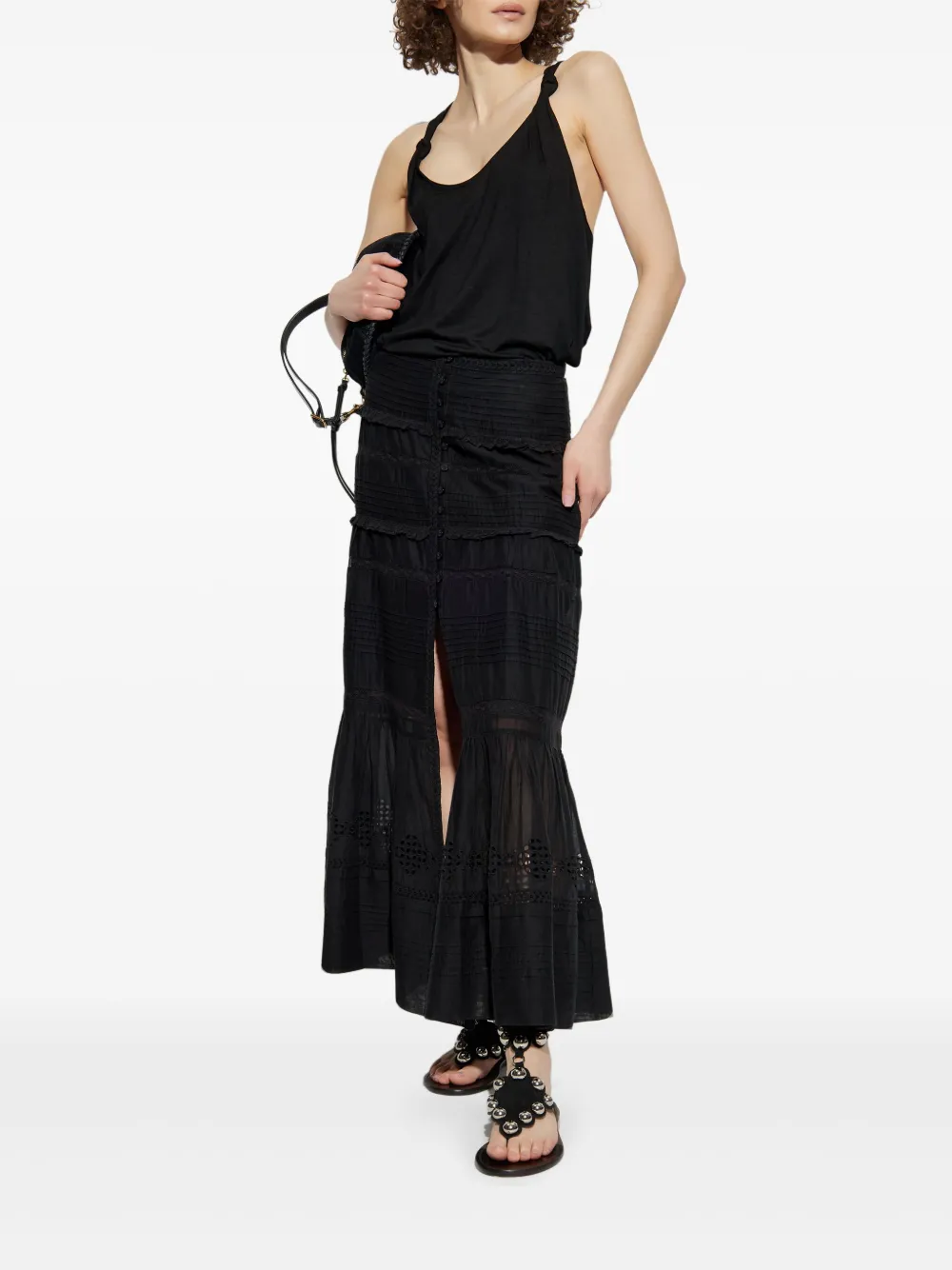 MARANT ÉTOILE Midi-rok - Zwart