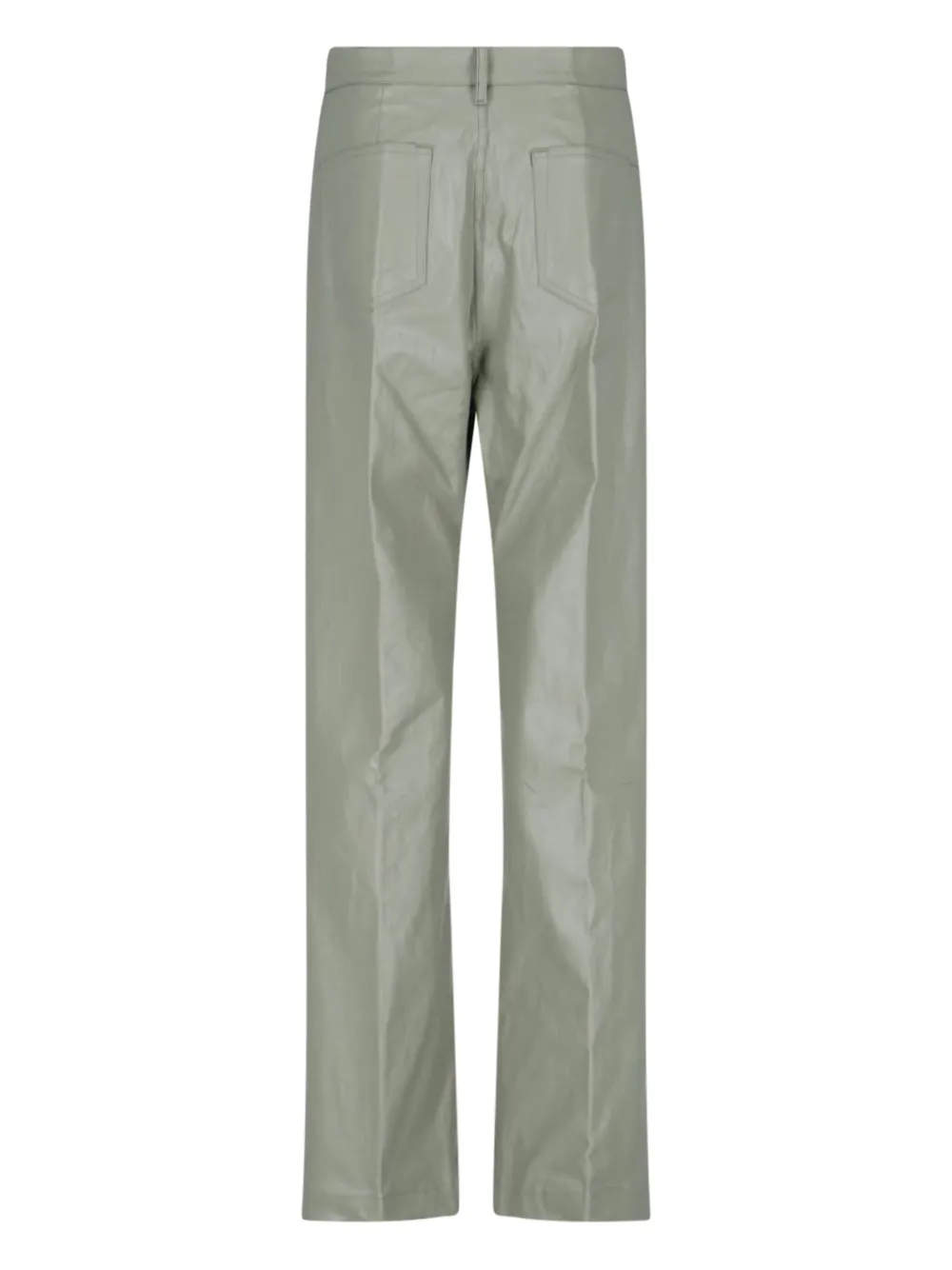 Rick Owens straight jeans - Groen