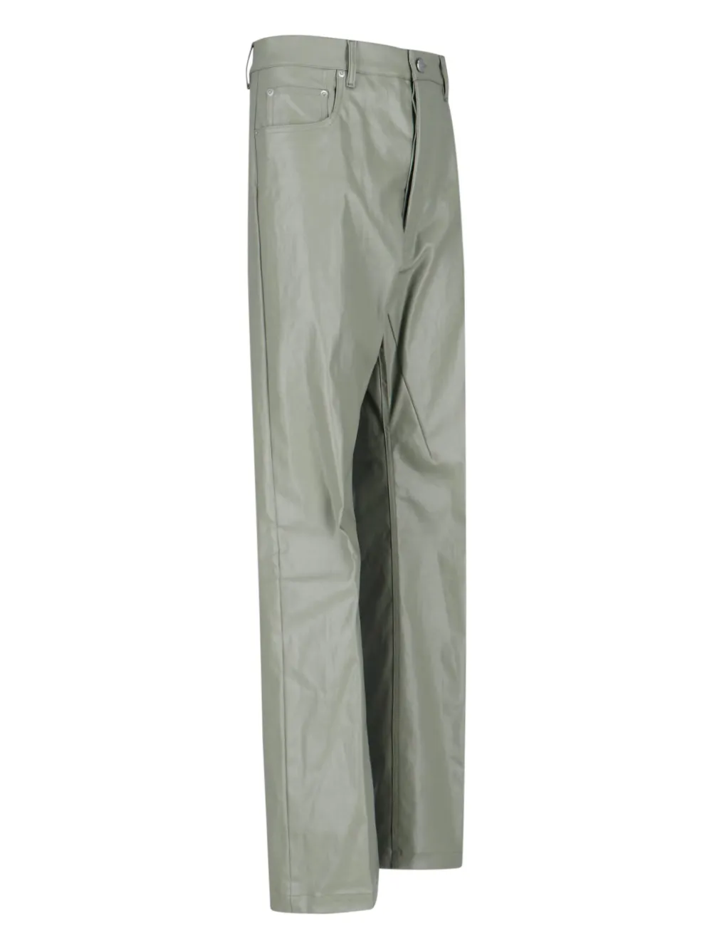 Rick Owens Straight jeans Groen