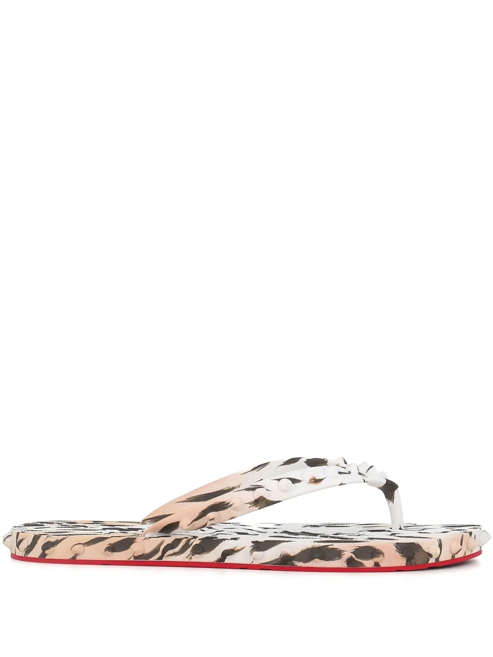 Christian Louboutin flip flops Super Lou | rosado | Image 1