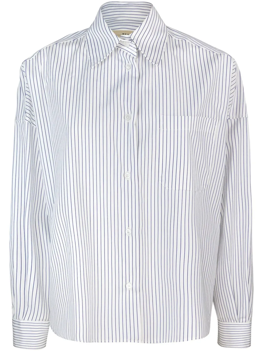 Weekend Max Mara camisa con rayas estampadas | blanco | Image 1