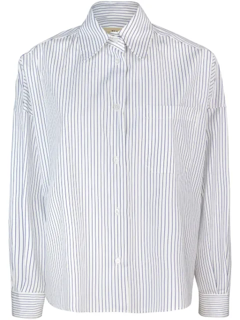 Weekend Max Mara camisa con rayas estampadas