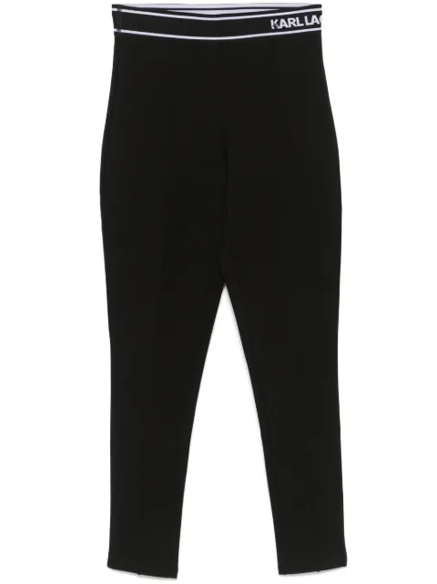 Karl Lagerfeld leggins con logo en la pretina