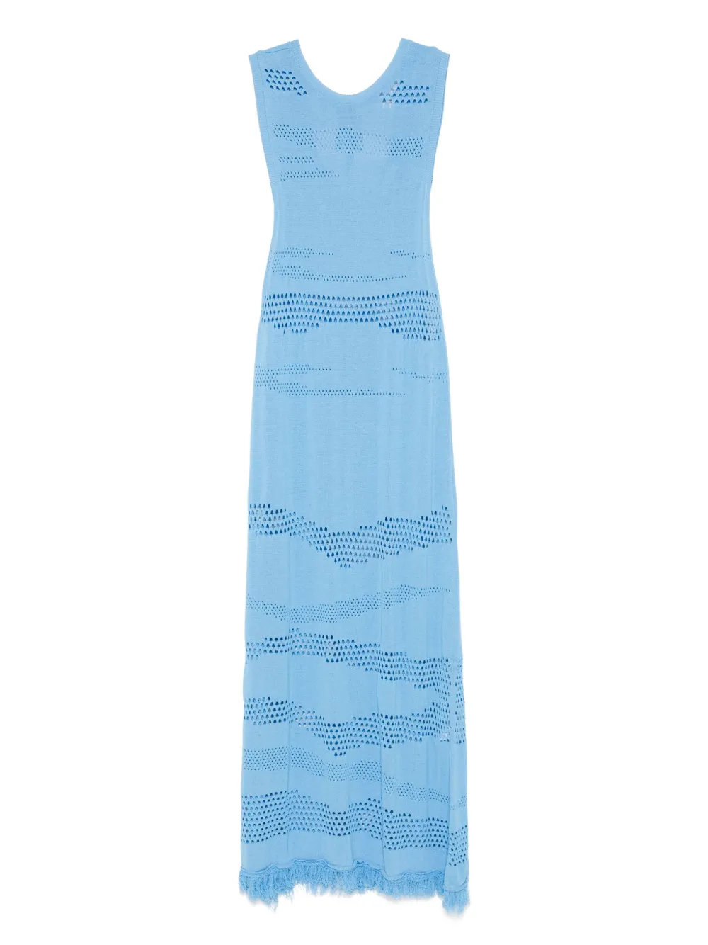 Akep crochet-knit dress | Blue | Image 1