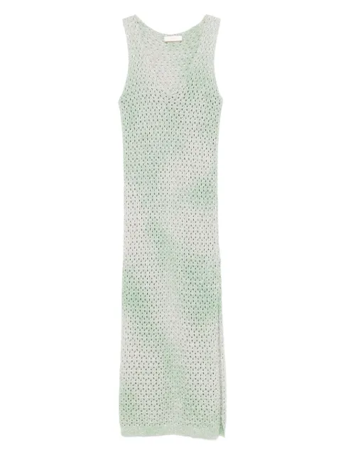 Akep crochet-knit dress