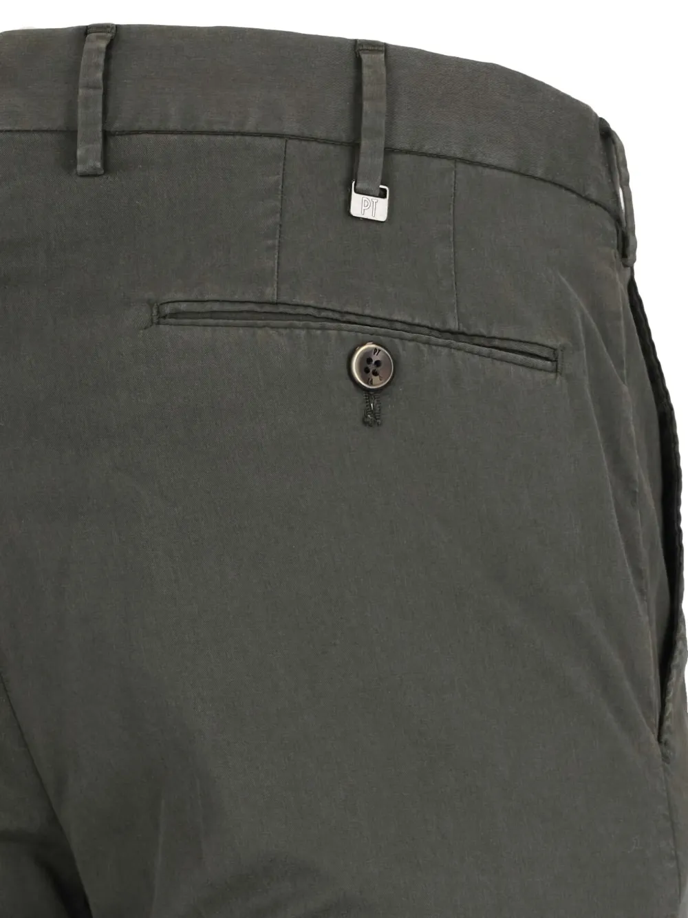 PT Torino Slim-fit chino Groen