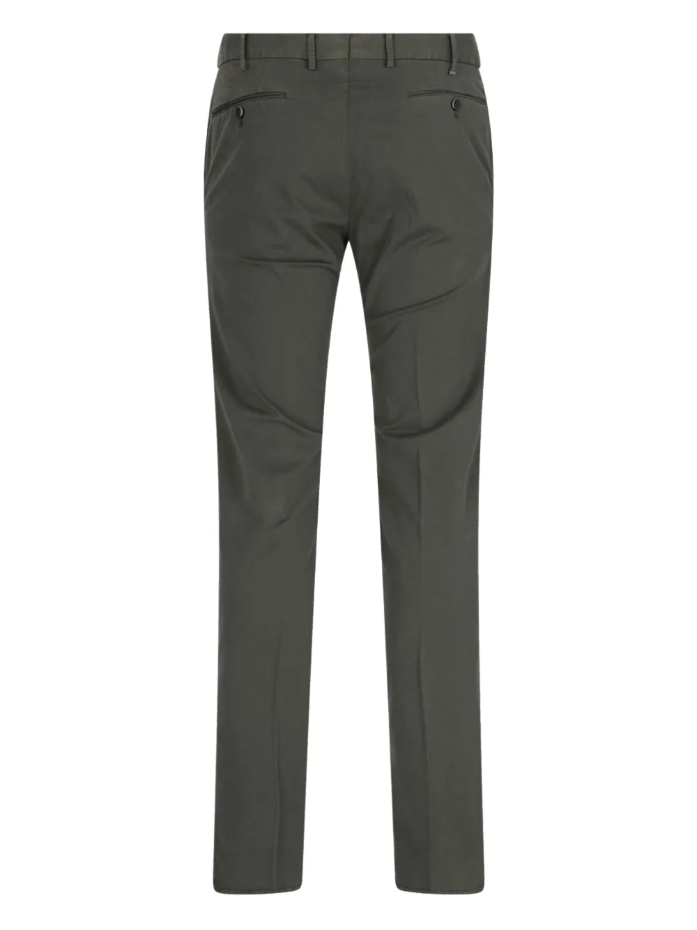 PT Torino slim chinos - Groen