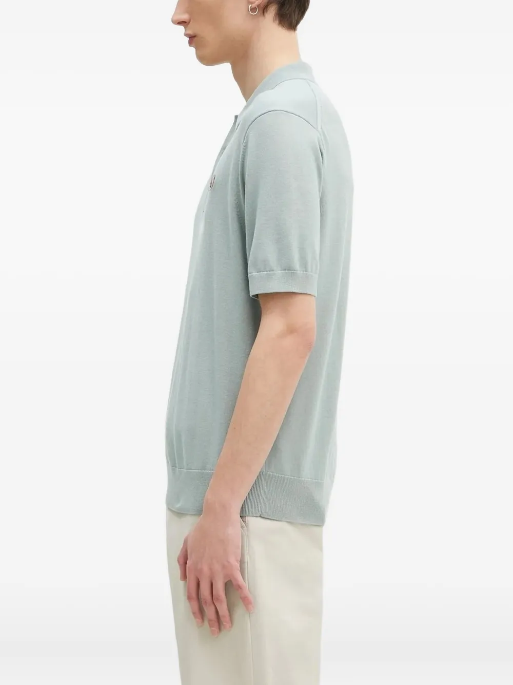 Fred Perry Poloshirt met geborduurd logo - Blauw