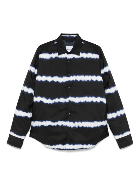 ASPESI tie dye-print shirt