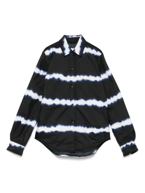 ASPESI chamarra con estampado tie-dye