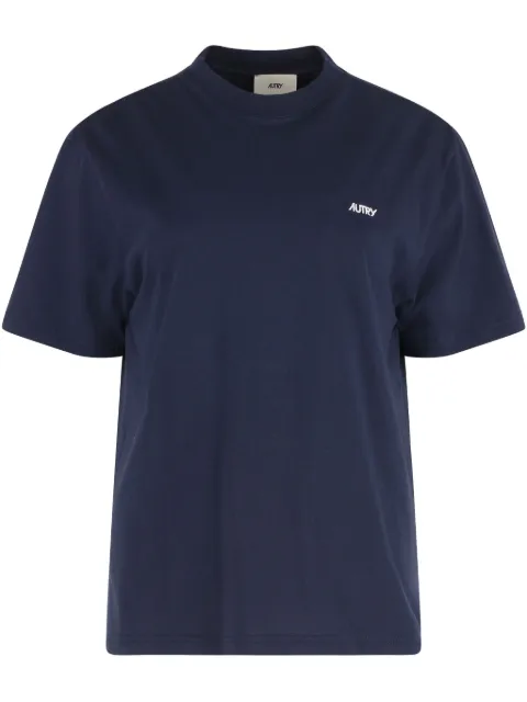 Autry logo-embroidered T-shirt 