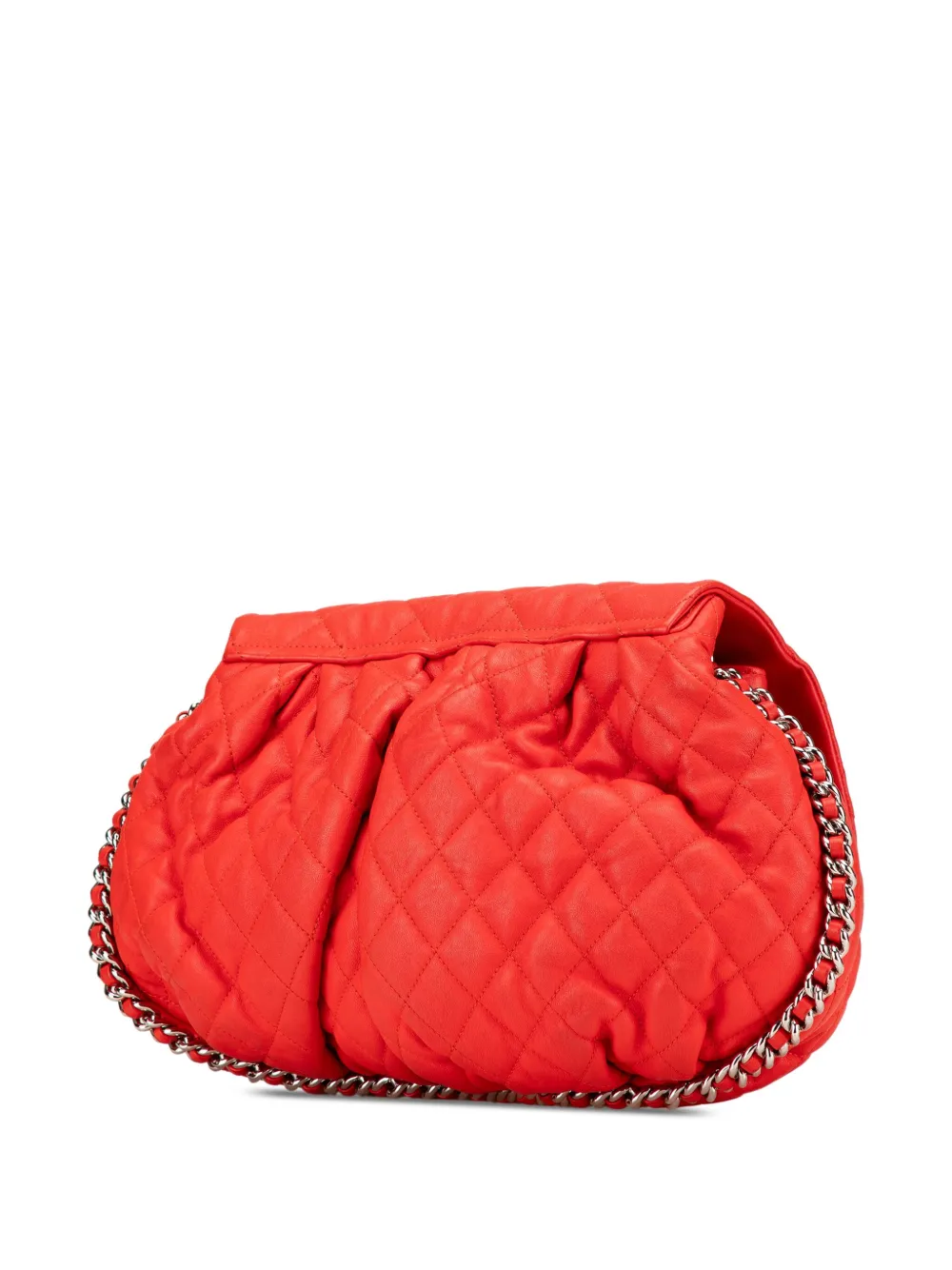 CHANEL Pre-Owned 2011 Large Quilted Lambskin Chain Around Flap crossbody bag | Pre-Owned | Image 2