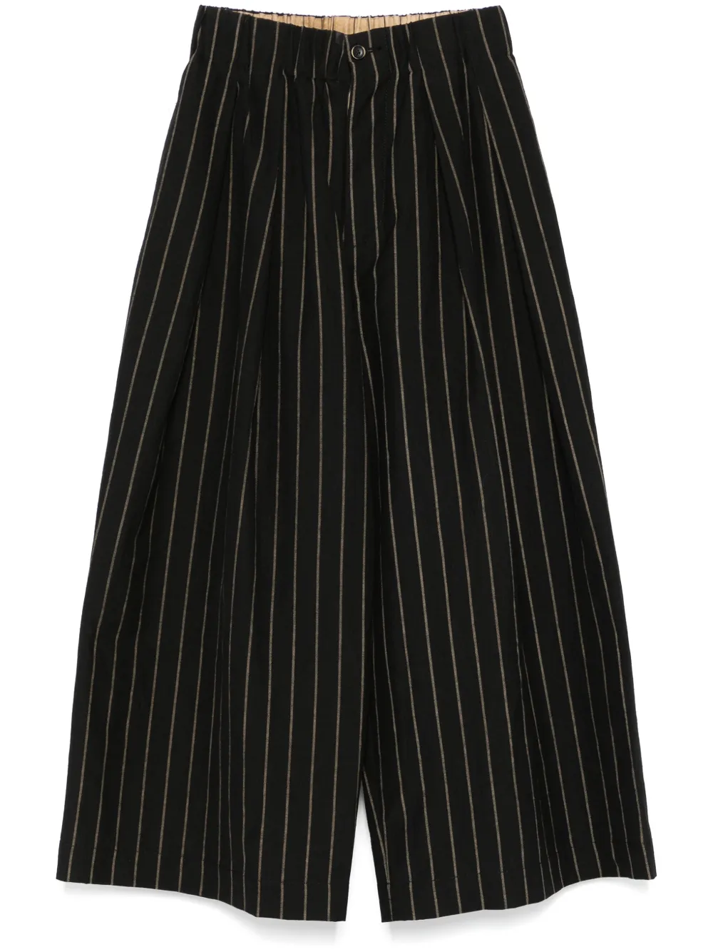 Uma Wang Calça com listra | Preto | Image 1