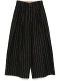 Uma Wang striped trousers - Black