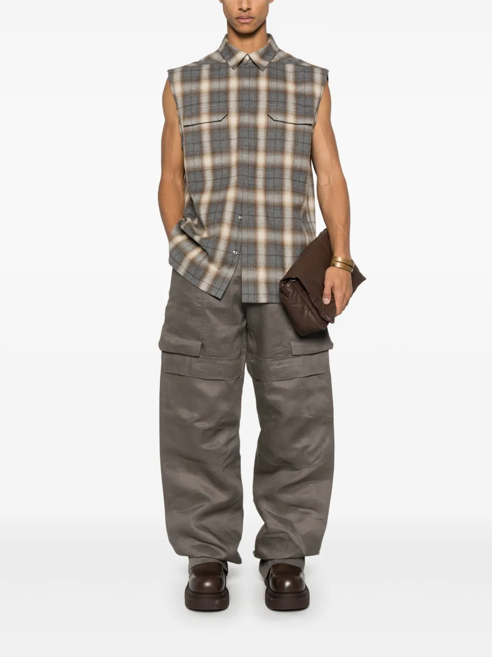 Rick Owens Stefan cargo broek - Grijs