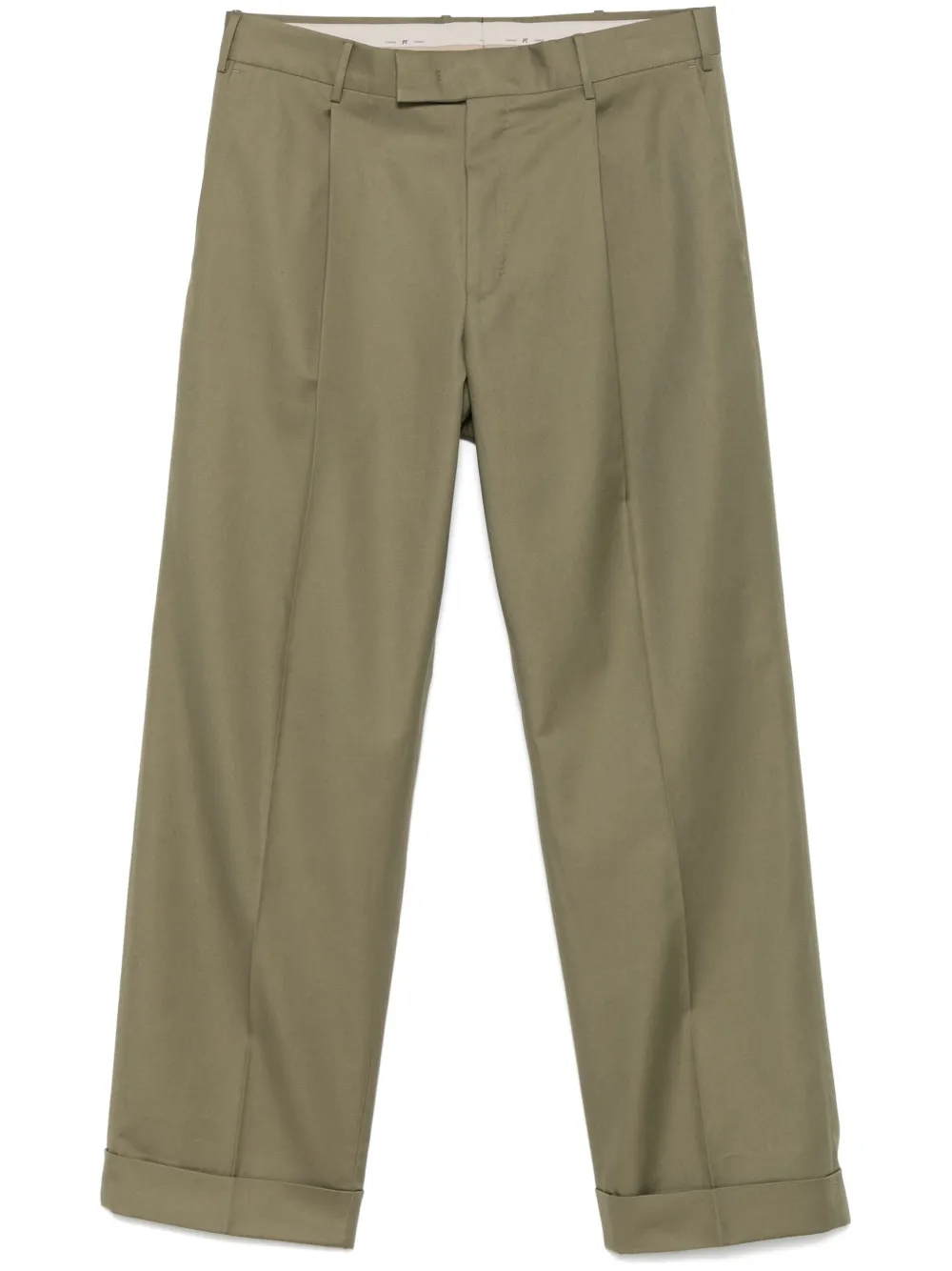 Pt Torino Edge Trousers In Green