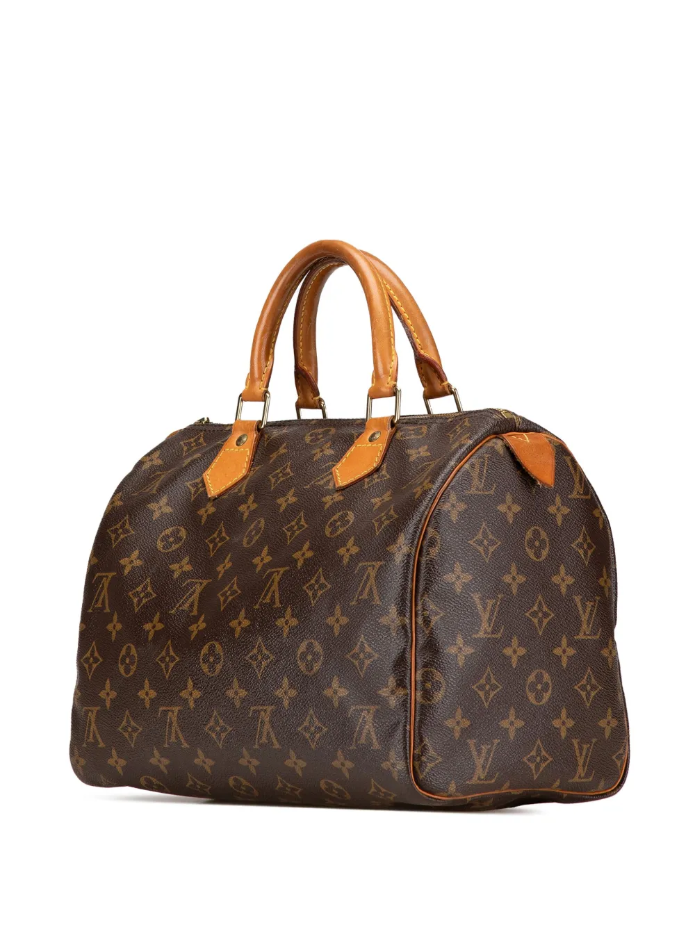 Louis Vuitton Pre-Owned 1996 Speedy 30 Boston tas met monogram - Bruin