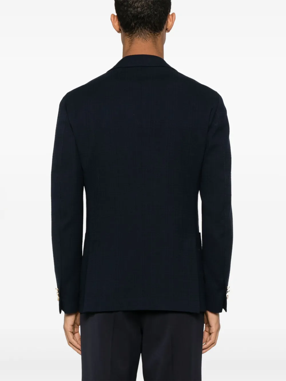 Lardini Blazer met broche Blauw