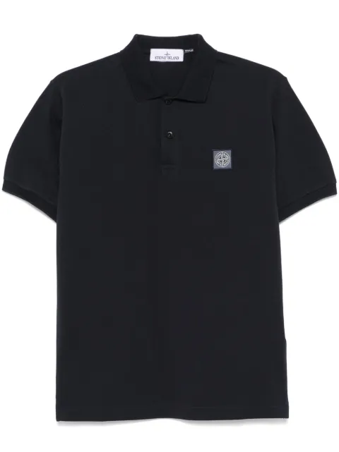 Stone Island Compass-motif polo shirt