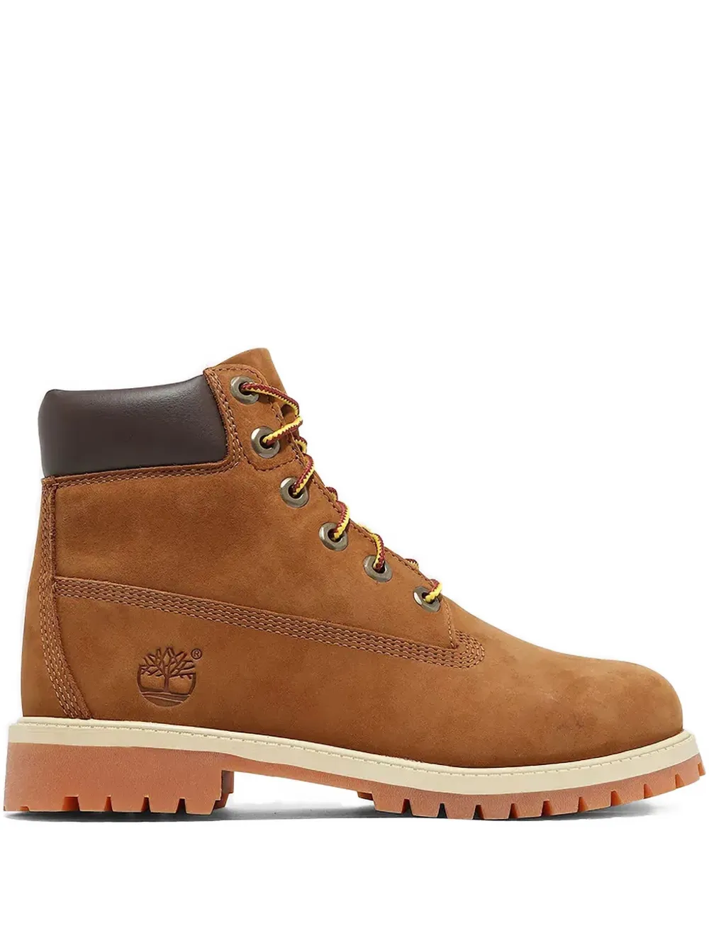Timberland botas con agujetas y logo | marrón | Image 1