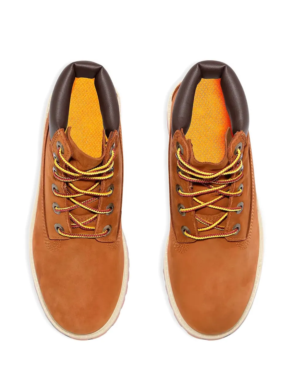 Timberland Lace-up Logo-detail Boots In Brown