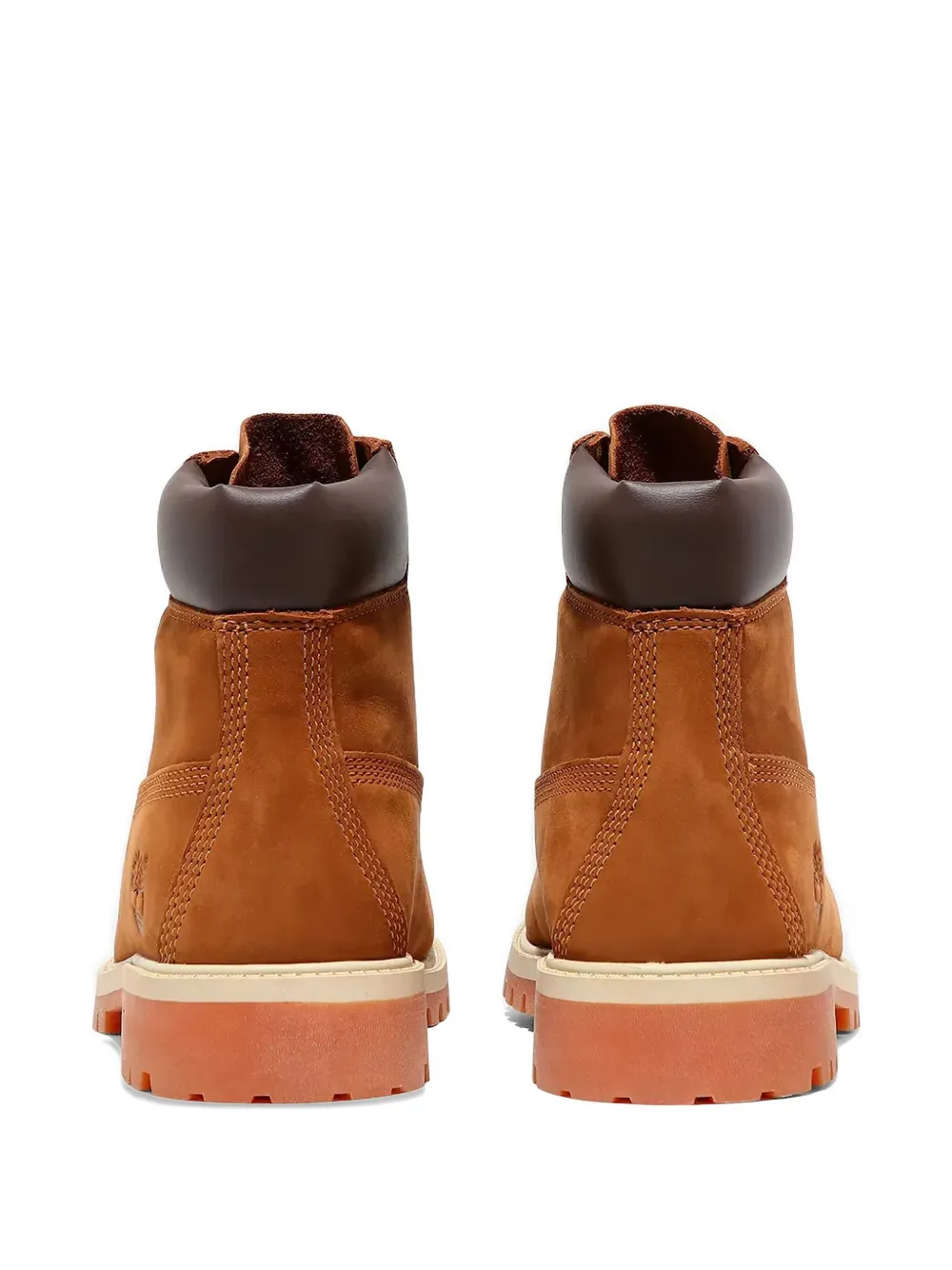 Timberland Lace-up Logo-detail Boots In Brown