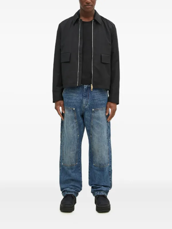 This Is Never That crew-neck Cotton Sweatshirt Black FARFETCH EG