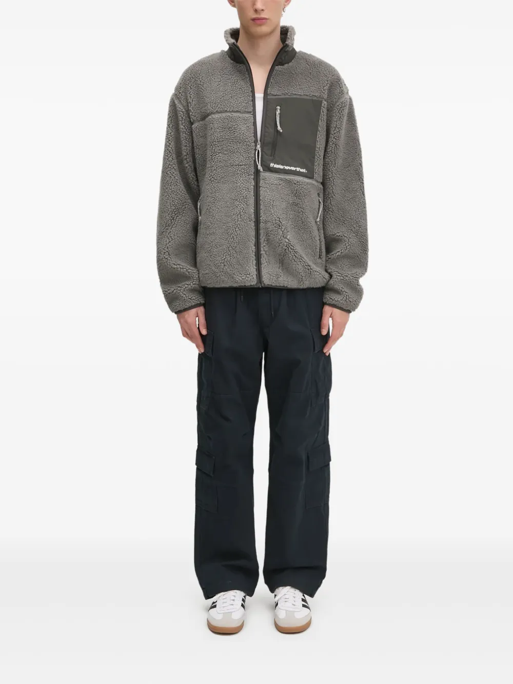 This Is Never That Cargo shorts Zwart