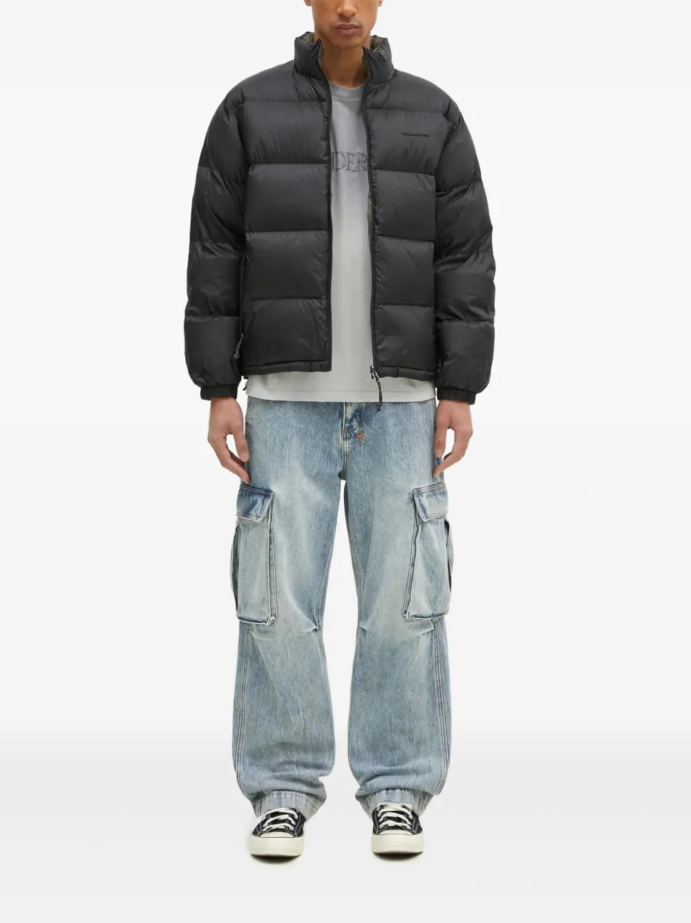 This Is Never That zip-up padded jacket | Black | Image 1