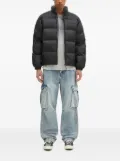 This Is Never That zip-up padded jacket - Black