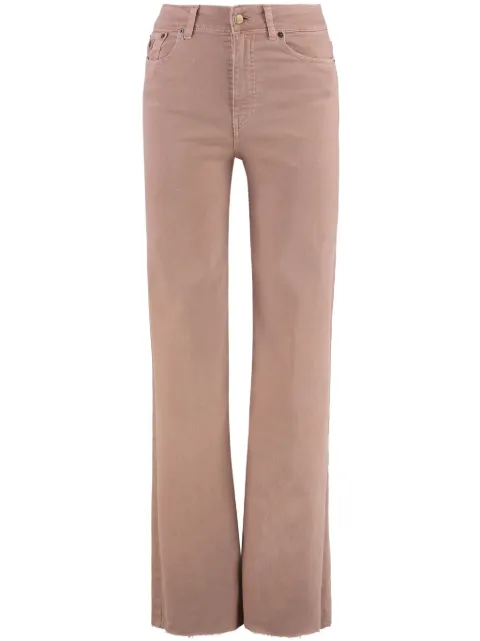 LOIS JEANS  logo-patch jeans 