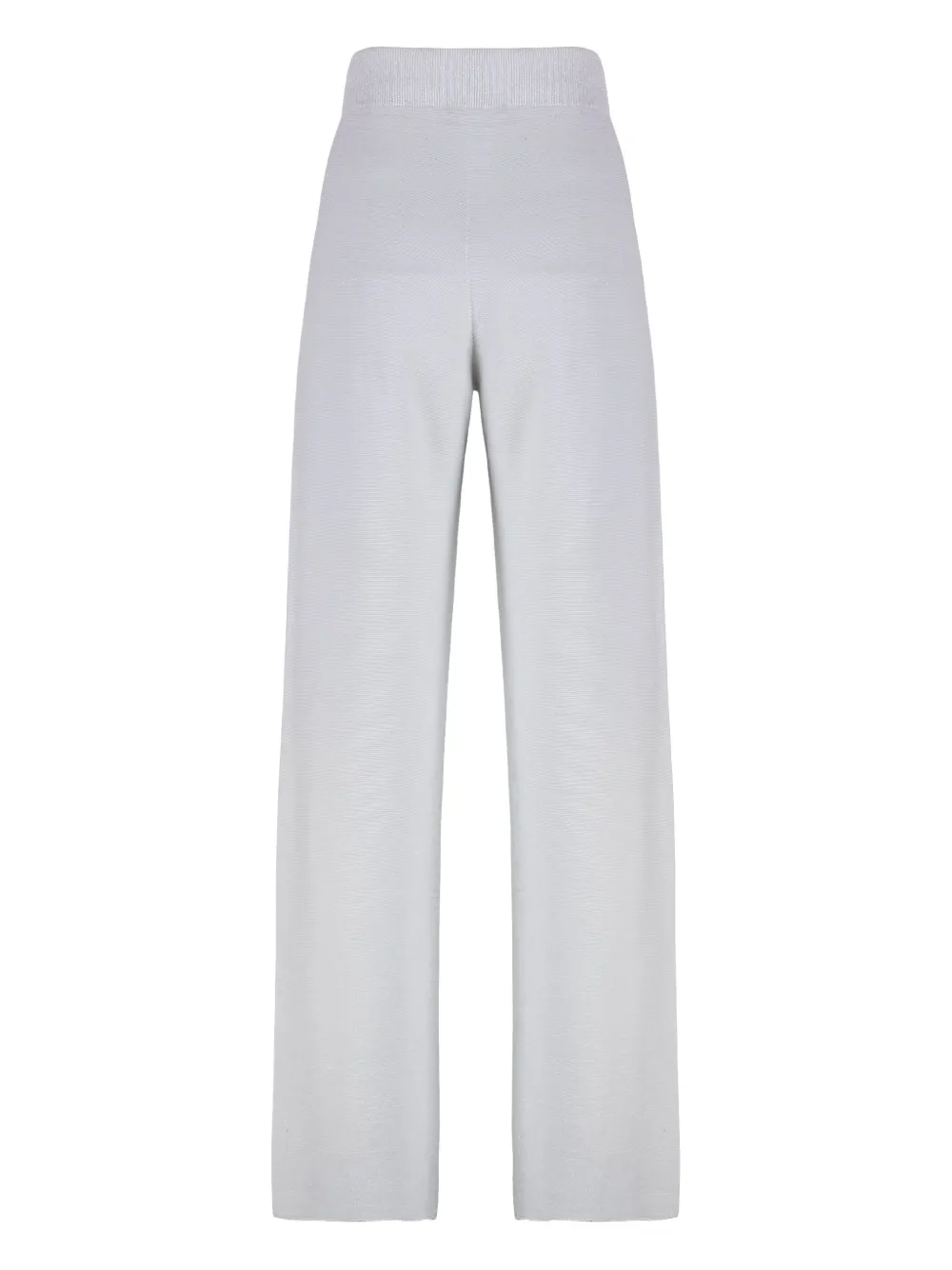 Fabiana Filippi lurex straight trousers - Grijs