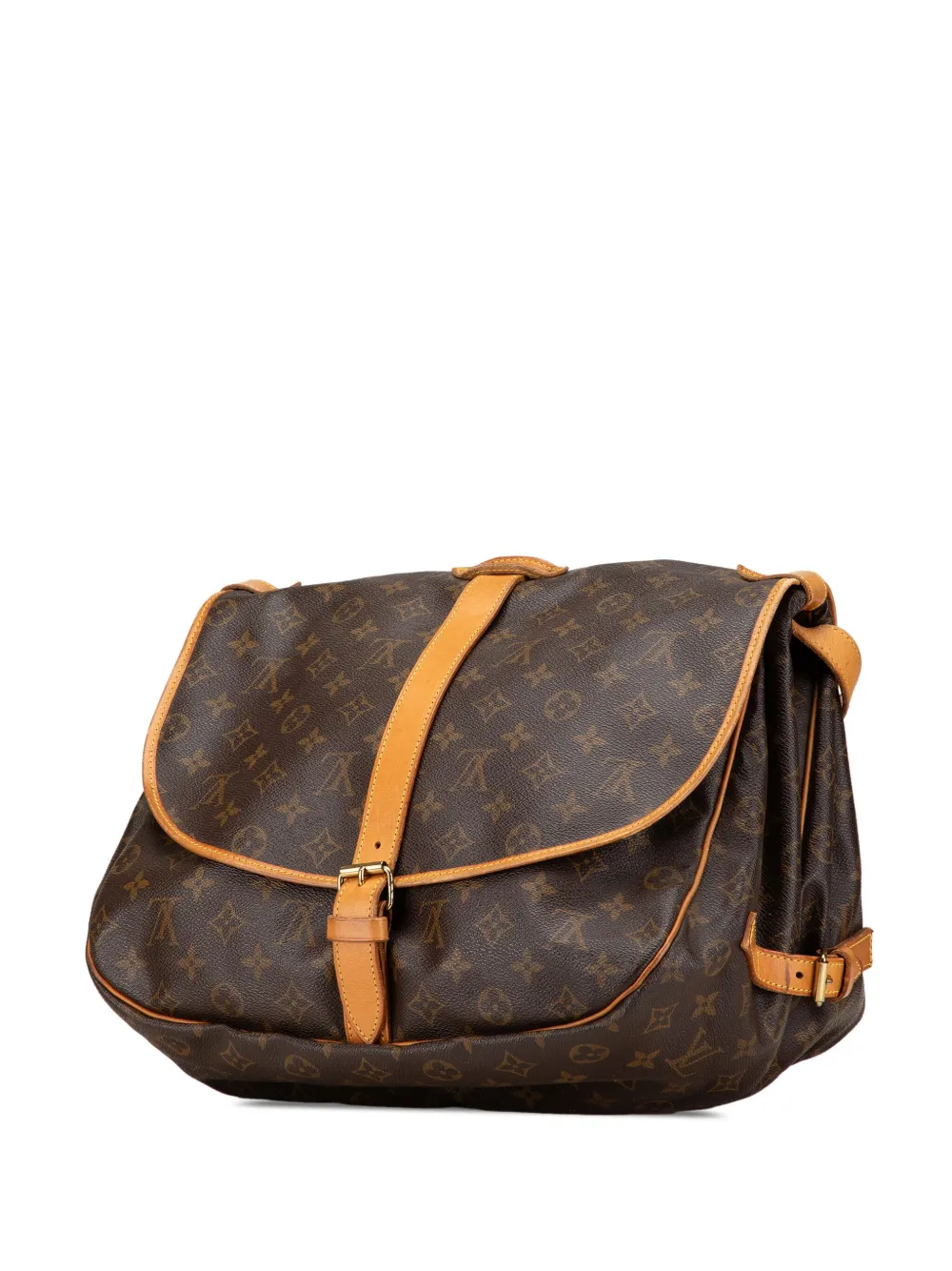 Louis Vuitton Pre-Owned 1994 Saumur 35 crossbodytas met monogram - Bruin